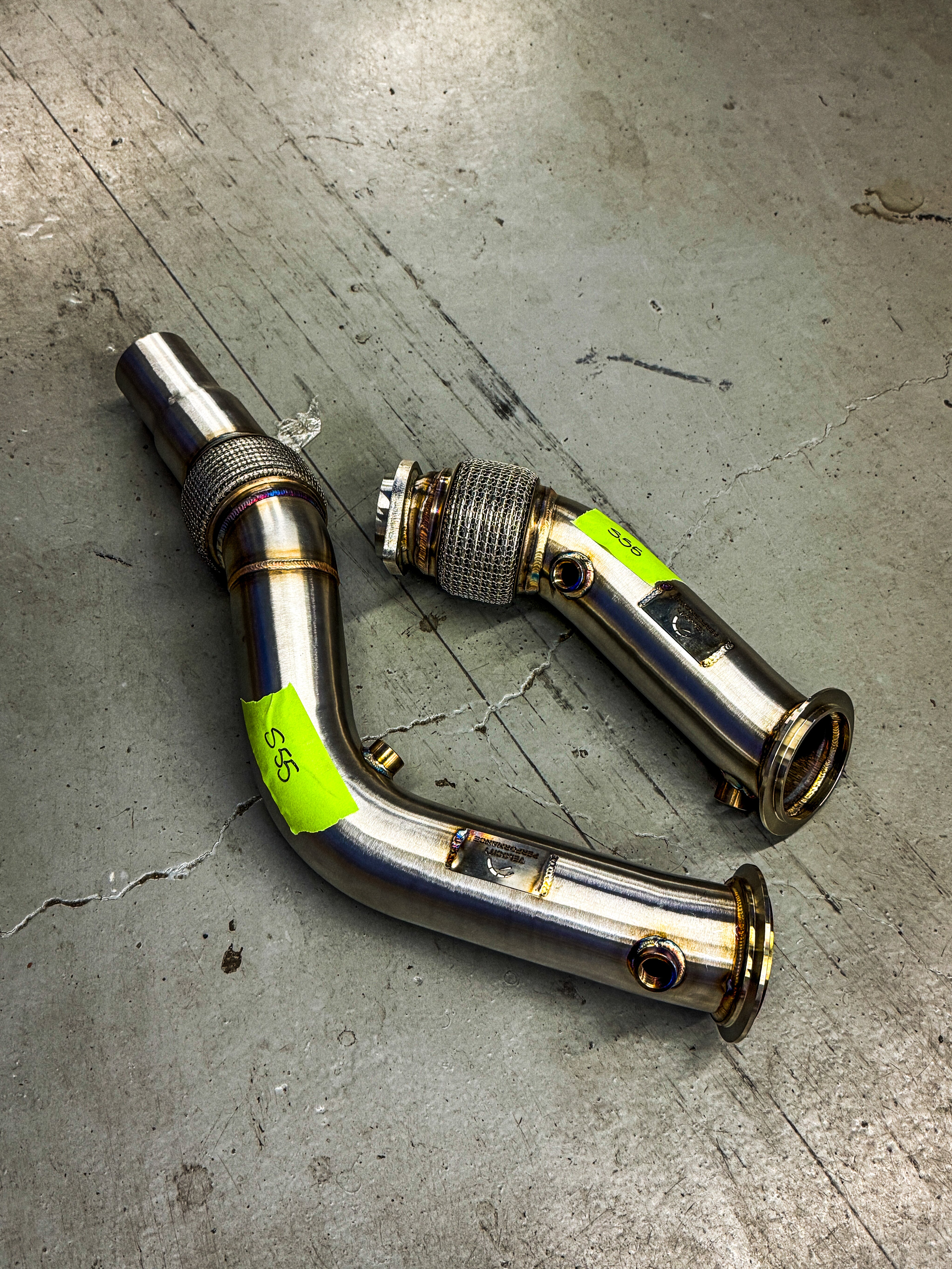 BMW S55 DOWNPIPES IN STOCK SAME DAY SHIPPING! F80/F82/F87 M3/M4/M2 Competition Stainless Steel