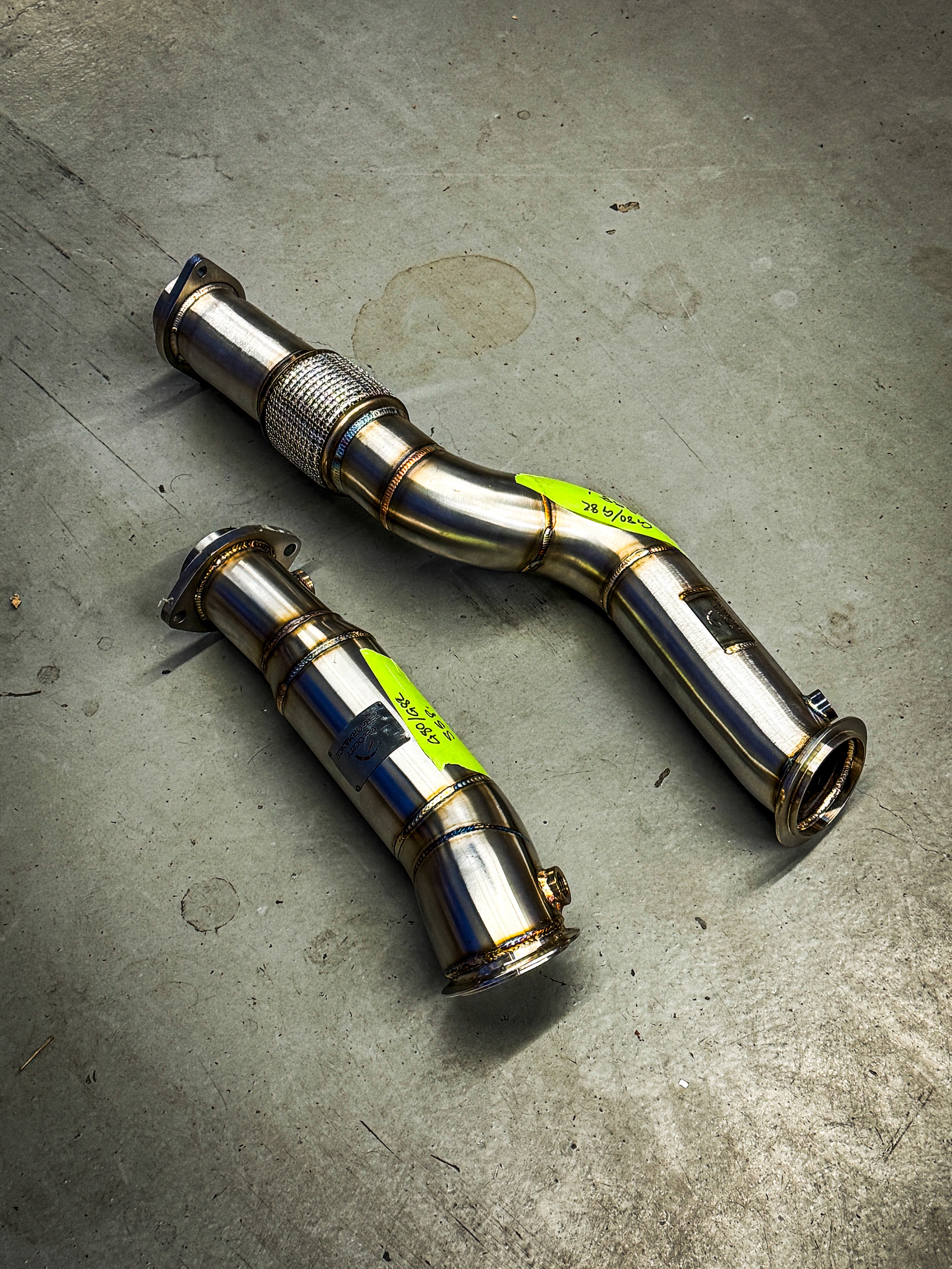BMW S58 DOWNPIPES IN STOCK SAME DAY SHIPPING! G80/G82/G87 M2/M3/M3COMP/M4/M4COMP