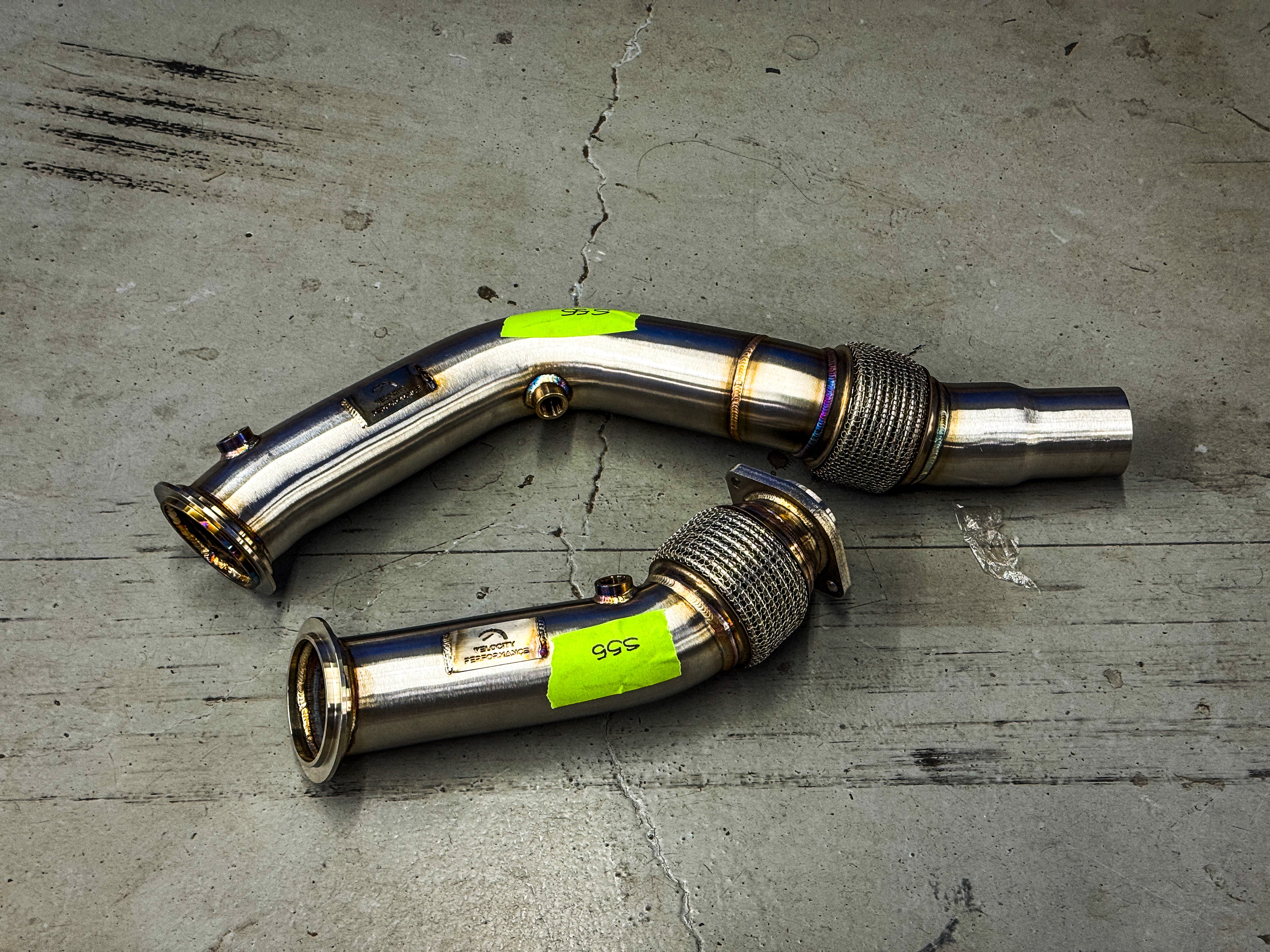 BMW S55 DOWNPIPES IN STOCK SAME DAY SHIPPING! F80/F82/F87 M3/M4/M2 Competition Stainless Steel