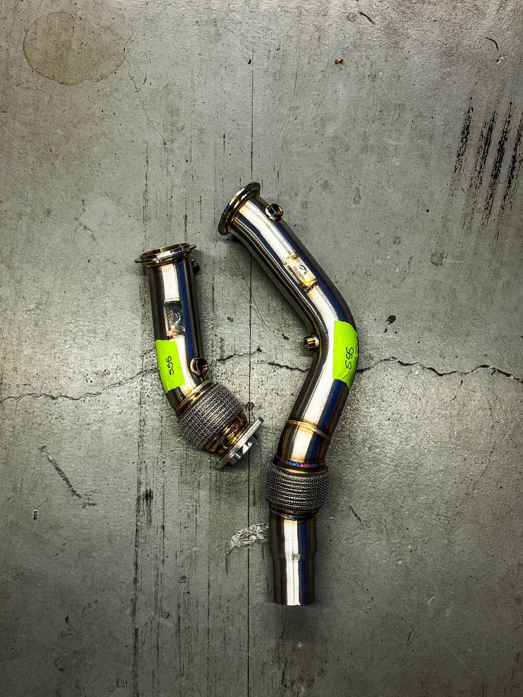 BMW S55 DOWNPIPES IN STOCK SAME DAY SHIPPING! F80/F82/F87 M3/M4/M2 Competition Stainless Steel
