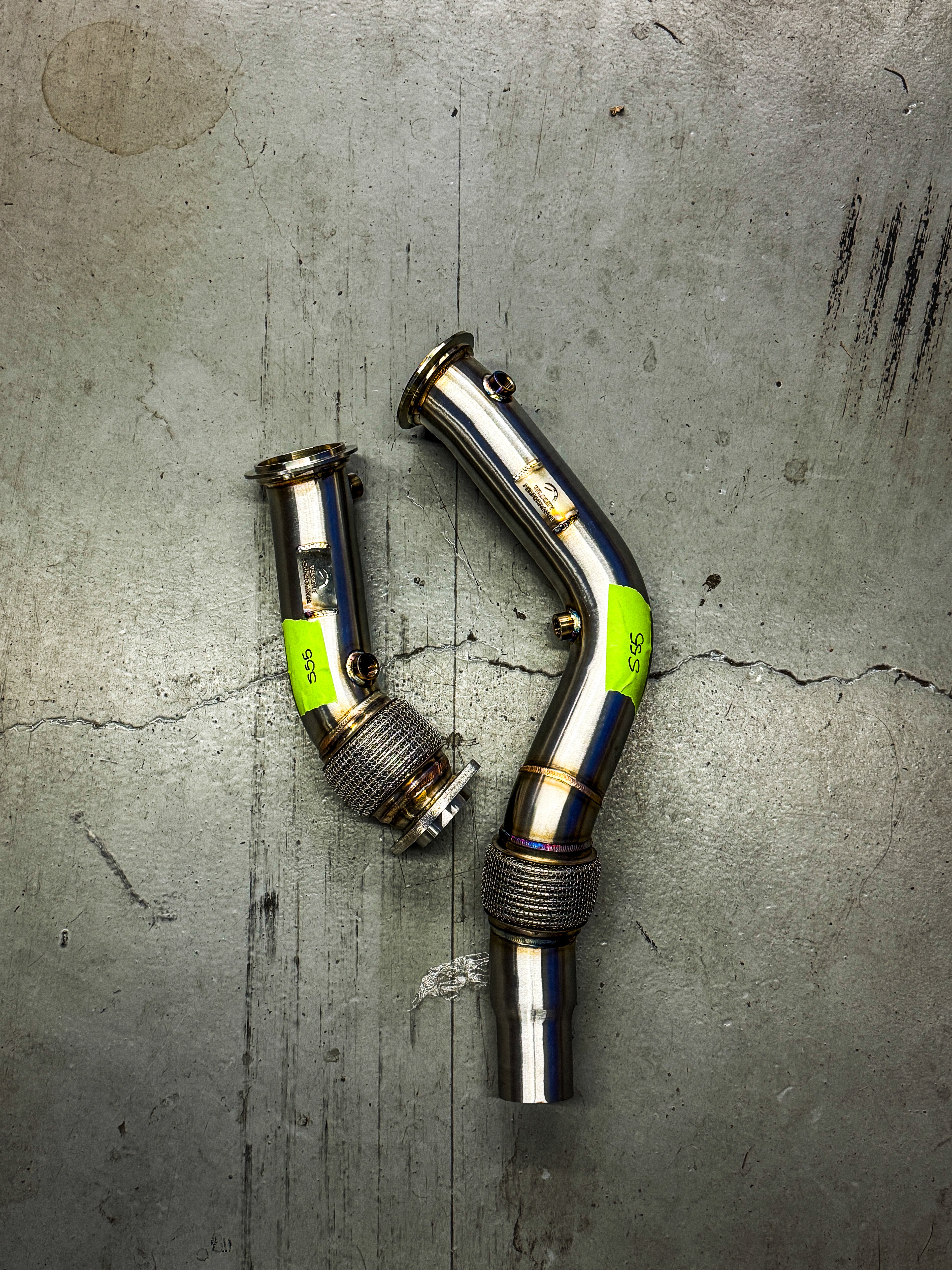 BMW S55 DOWNPIPES IN STOCK SAME DAY SHIPPING! F80/F82/F87 M3/M4/M2 Competition Stainless Steel