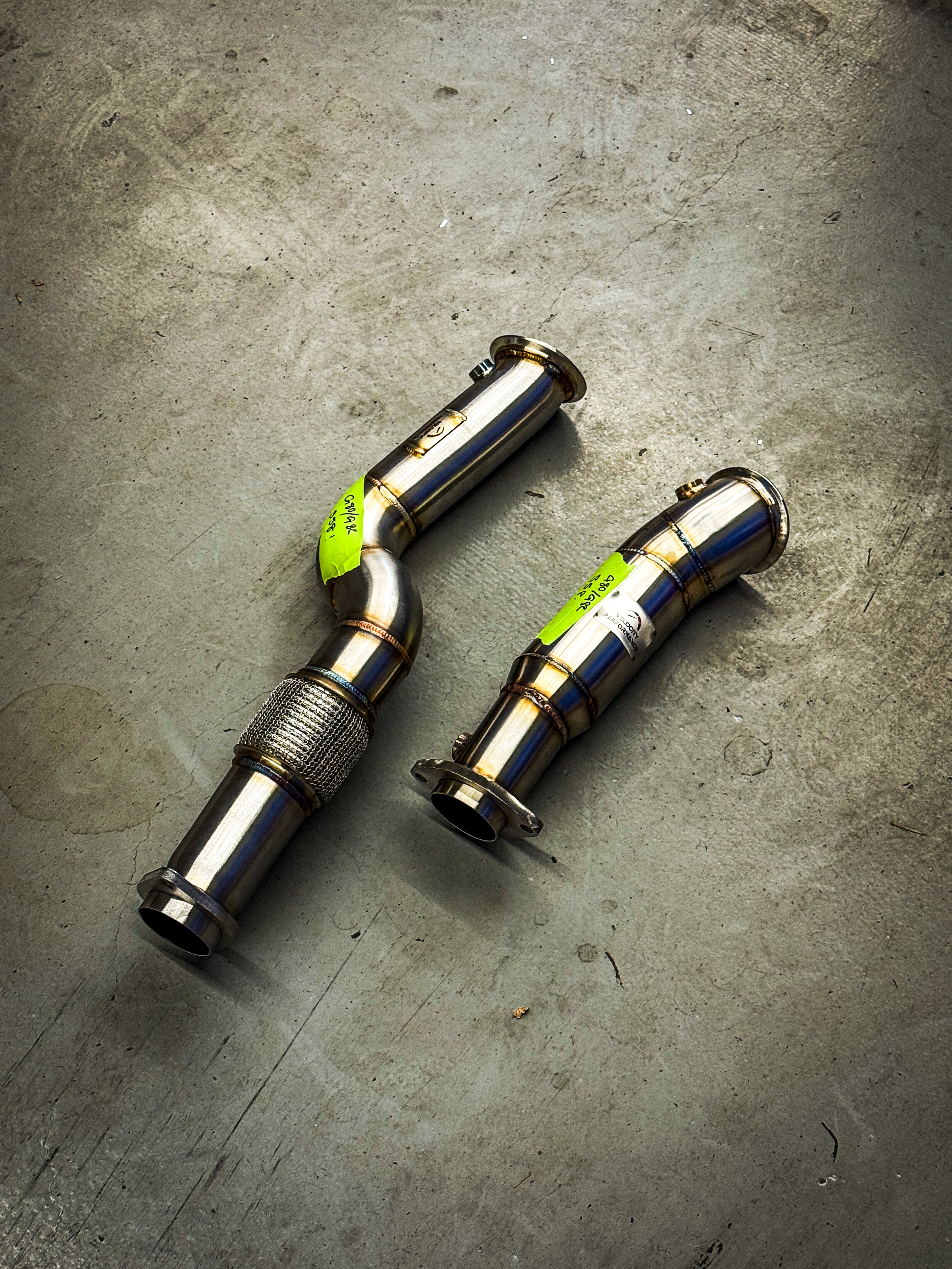 BMW S58 DOWNPIPES IN STOCK SAME DAY SHIPPING! G80/G82/G87 M2/M3/M3COMP/M4/M4COMP