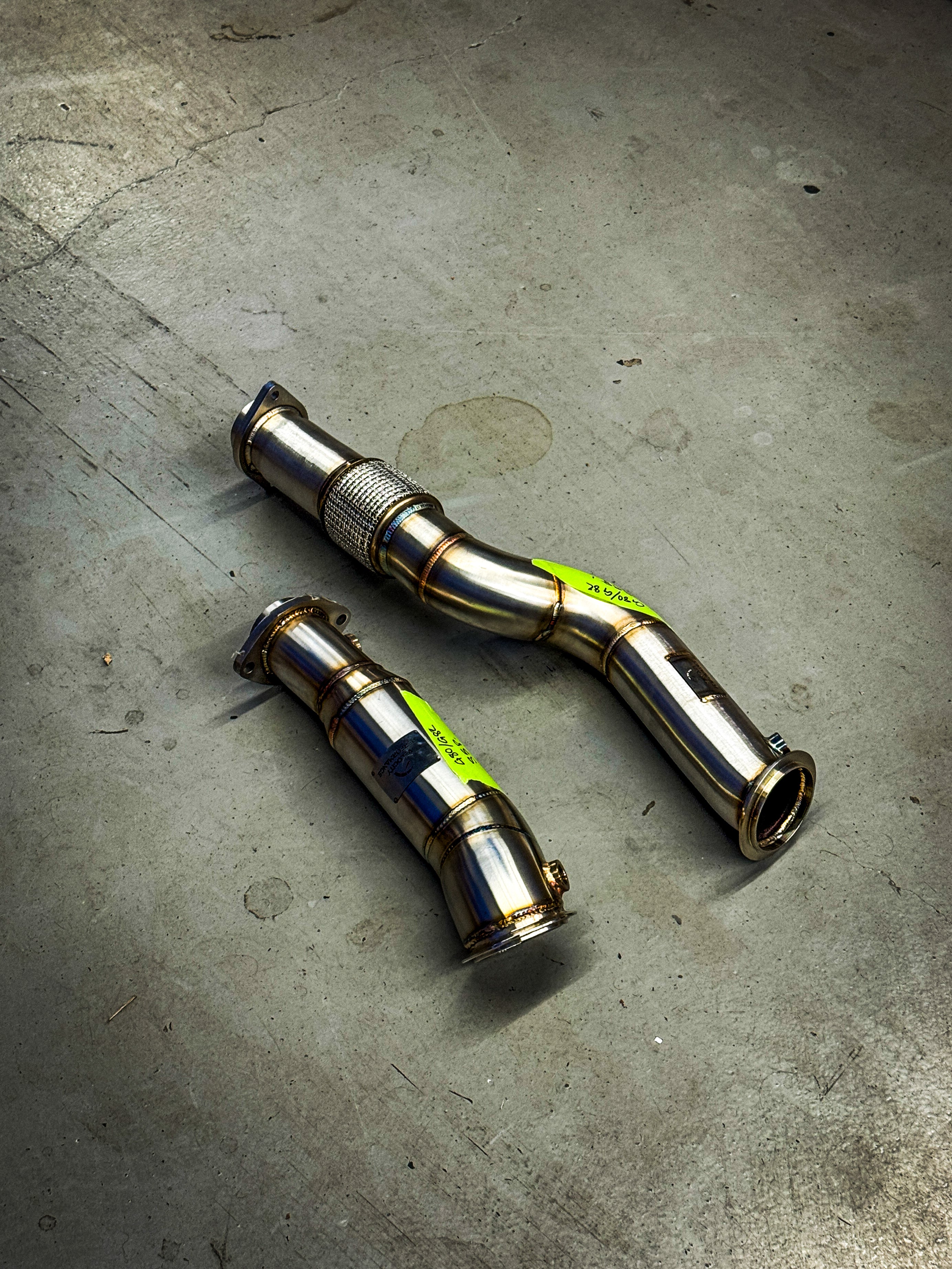 BMW S58 DOWNPIPES IN STOCK SAME DAY SHIPPING! G80/G82/G87 M2/M3/M3COMP/M4/M4COMP