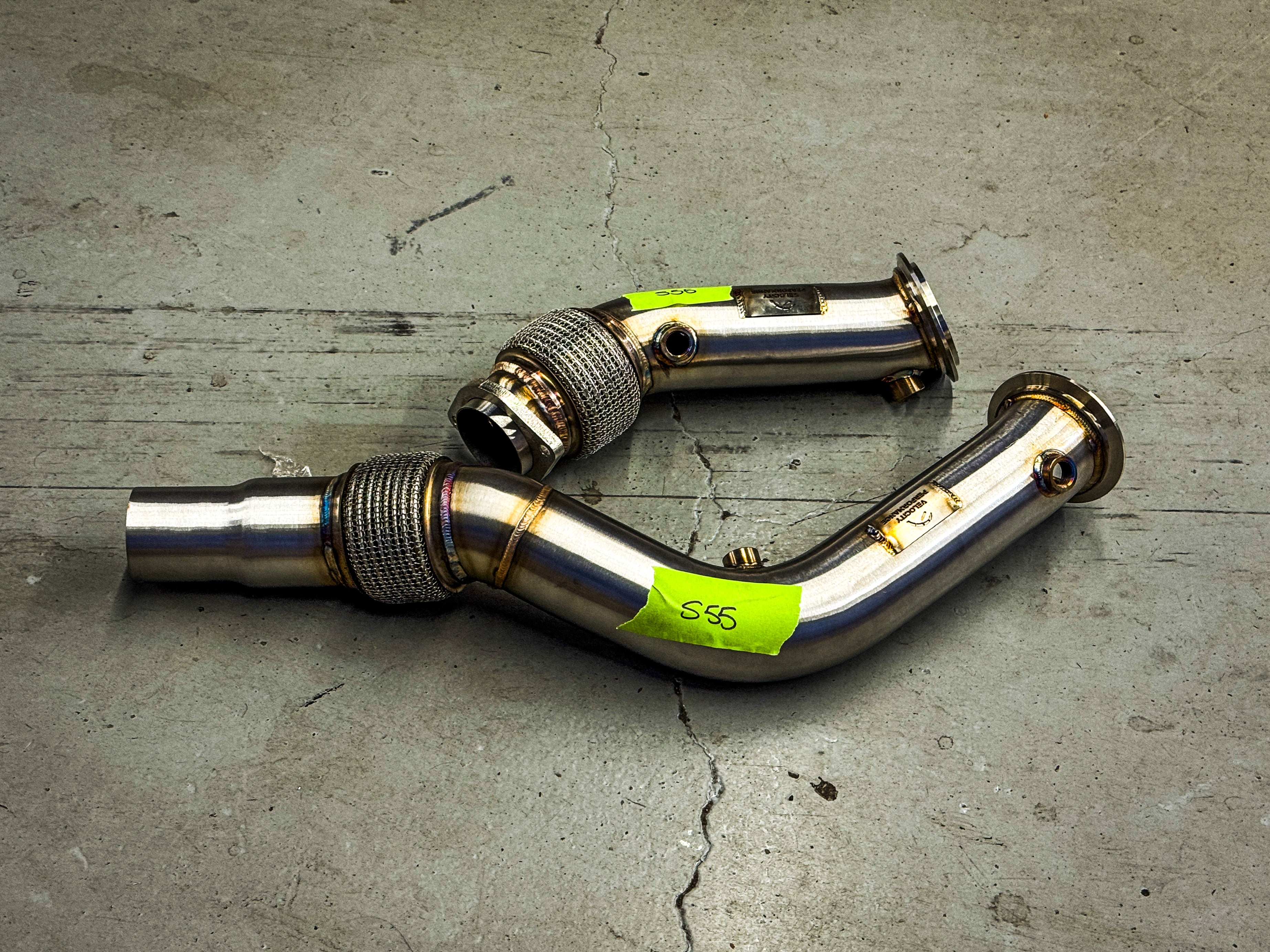 BMW S55 DOWNPIPES IN STOCK SAME DAY SHIPPING! F80/F82/F87 M3/M4/M2 Competition Stainless Steel