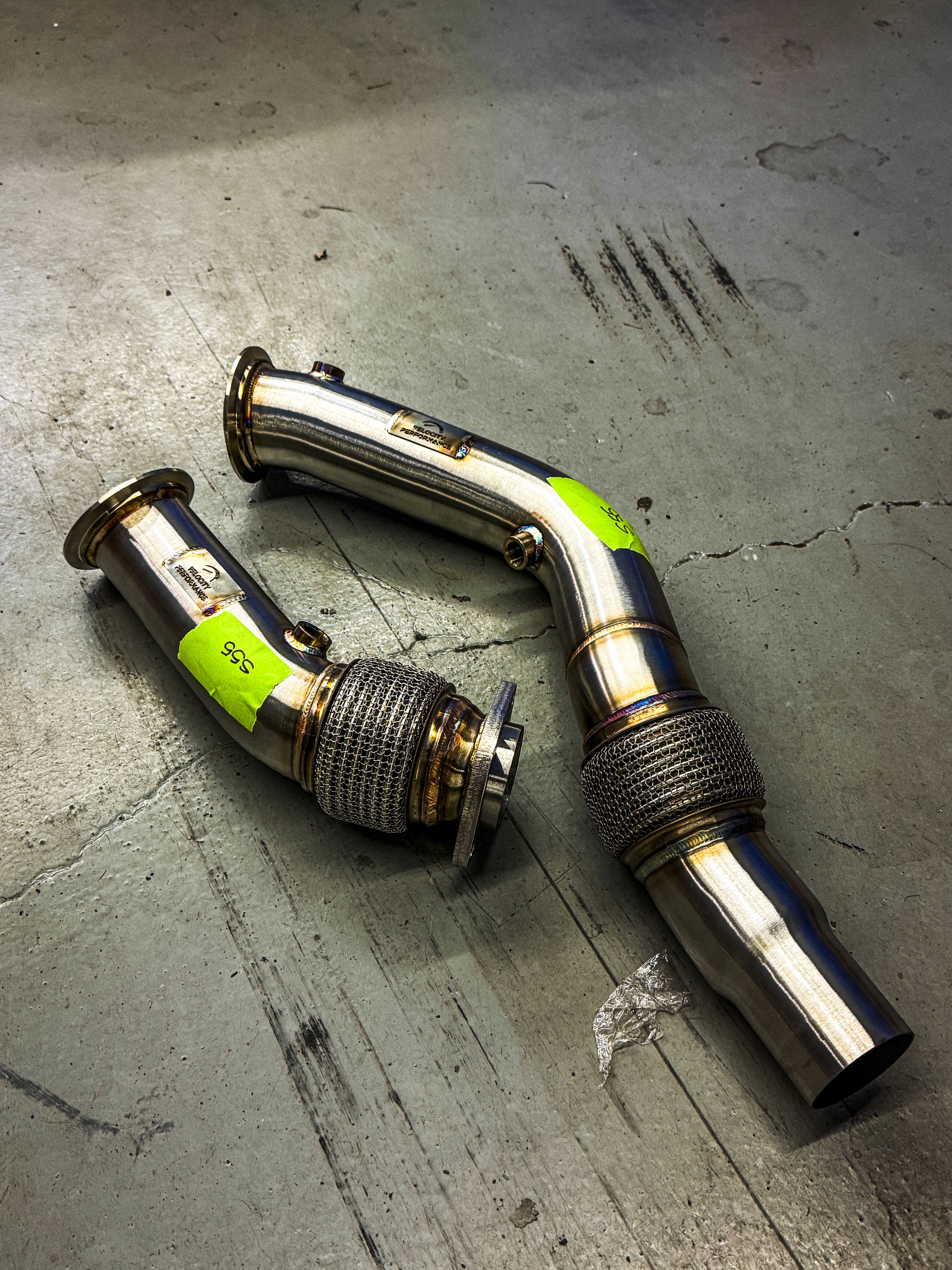 BMW S55 DOWNPIPES IN STOCK SAME DAY SHIPPING! F80/F82/F87 M3/M4/M2 Competition Stainless Steel