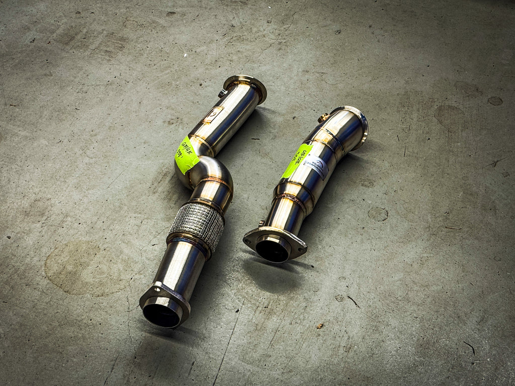 BMW S58 DOWNPIPES IN STOCK SAME DAY SHIPPING! G80/G82/G87 M2/M3/M3COMP/M4/M4COMP