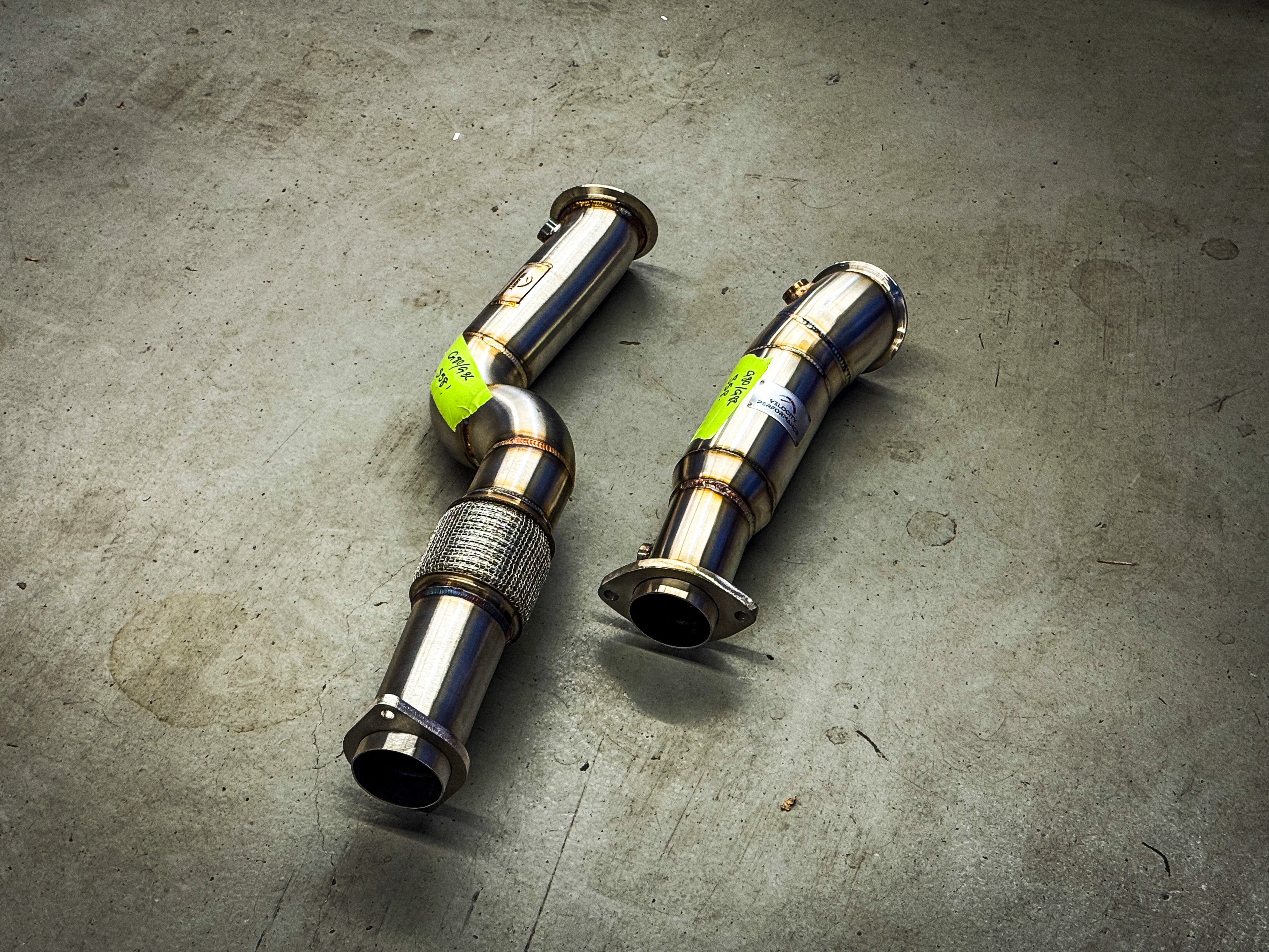 BMW S58 DOWNPIPES IN STOCK SAME DAY SHIPPING! G80/G82/G87 M2/M3/M3COMP/M4/M4COMP