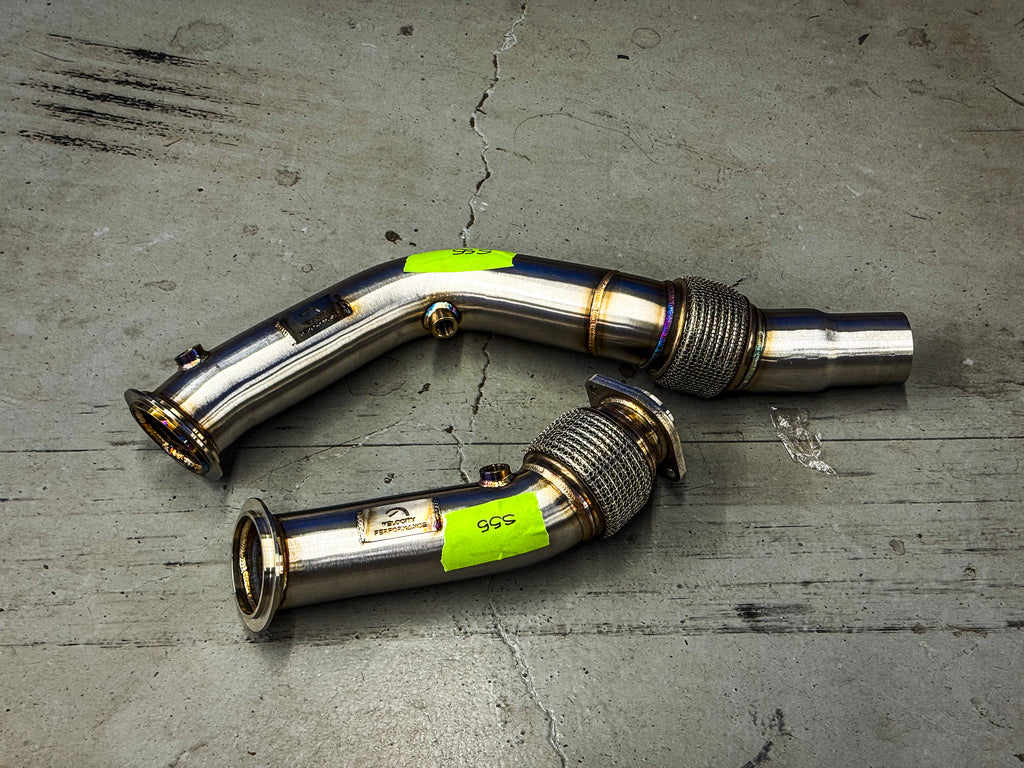 BMW S55 DOWNPIPES IN STOCK SAME DAY SHIPPING! F80/F82/F87 M3/M4/M2 Competition Stainless Steel
