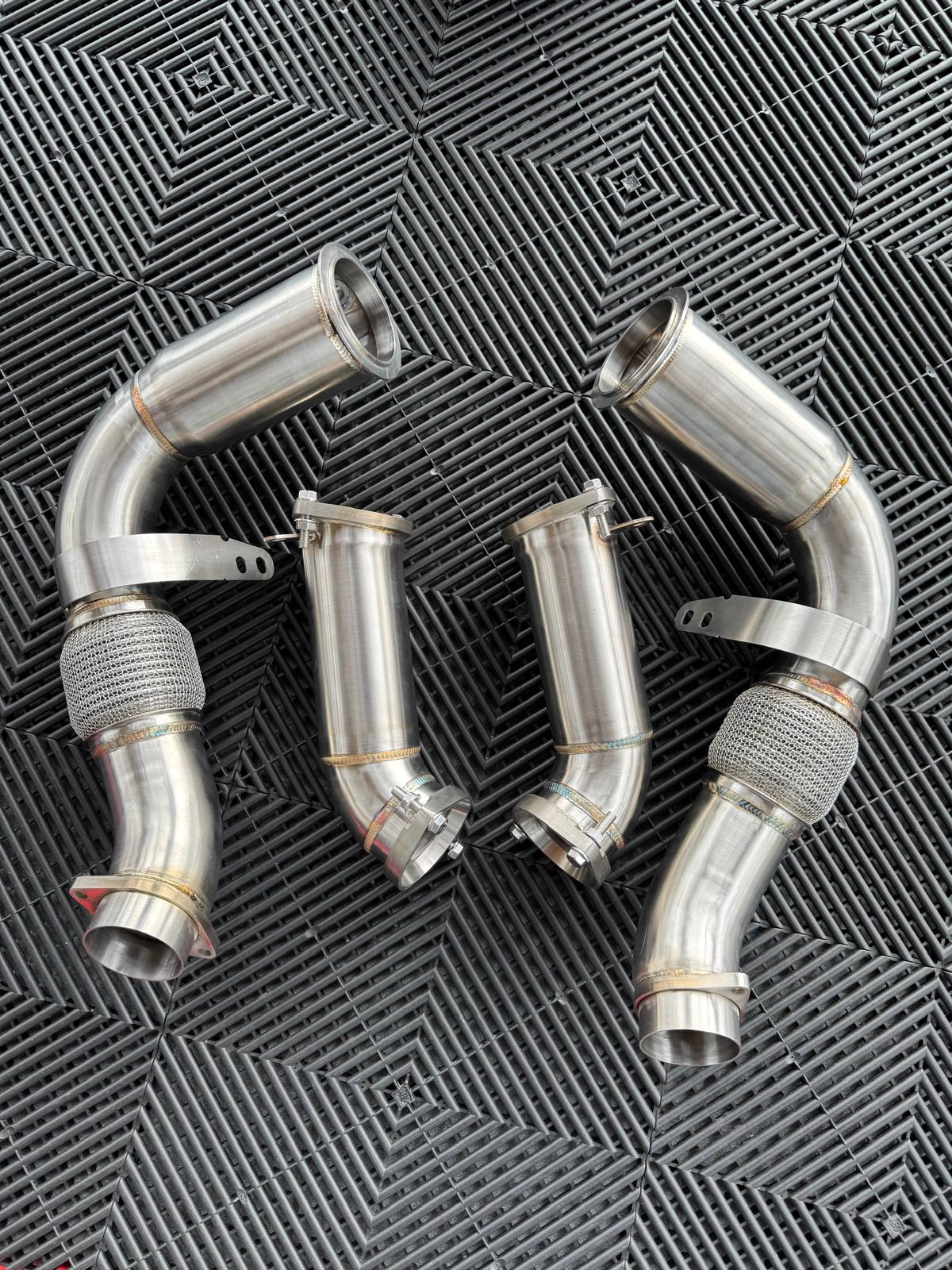 BMW RACE DOWNPIPE SET S68 G90 M5