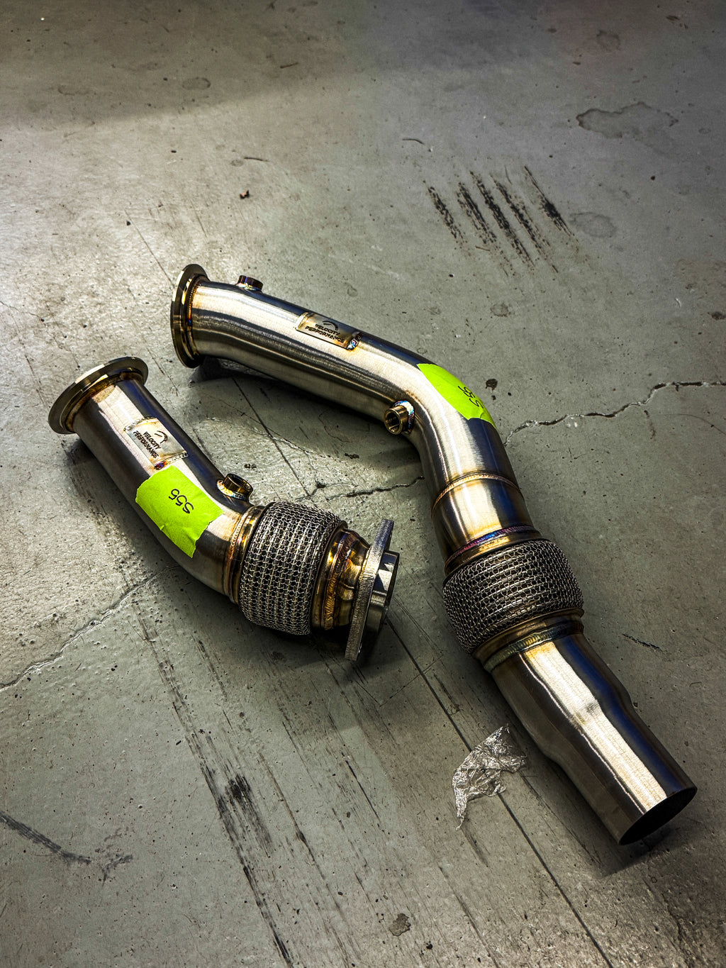BMW S55 DOWNPIPES IN STOCK SAME DAY SHIPPING! F80/F82/F87 M3/M4/M2 Competition Stainless Steel