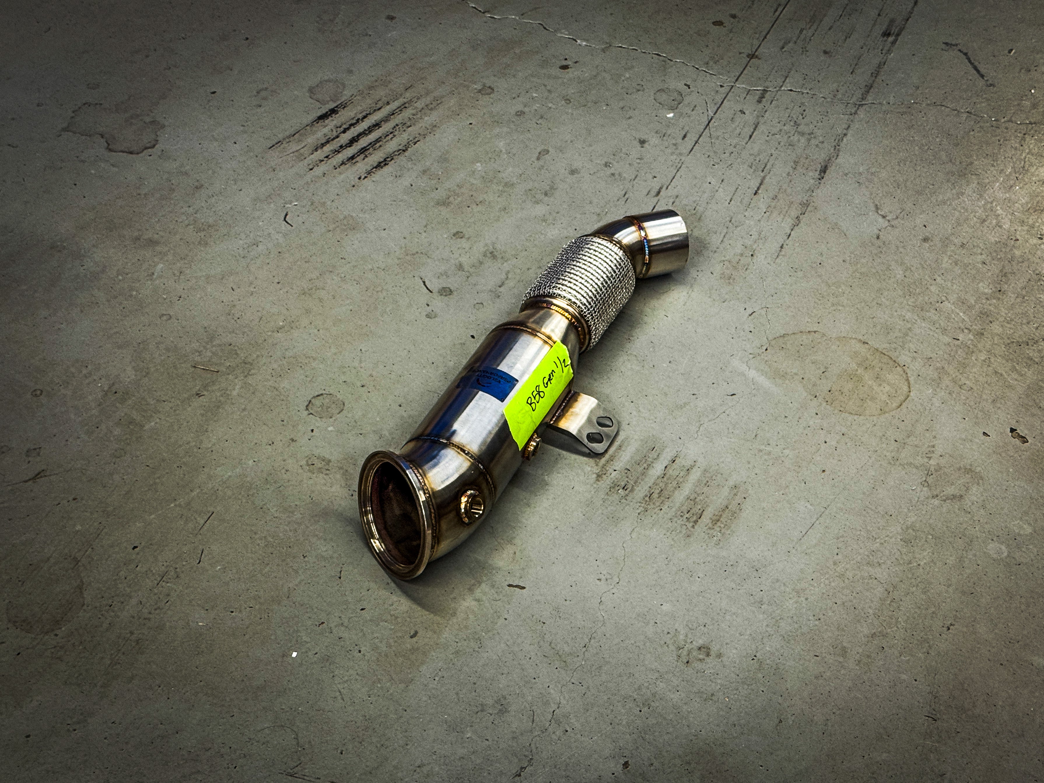 BMW RACE DOWNPIPE 2020+ 4.5" B58 M240i/M340i/M440i/540i/740i/Toyota Supra 3.0T 2020+