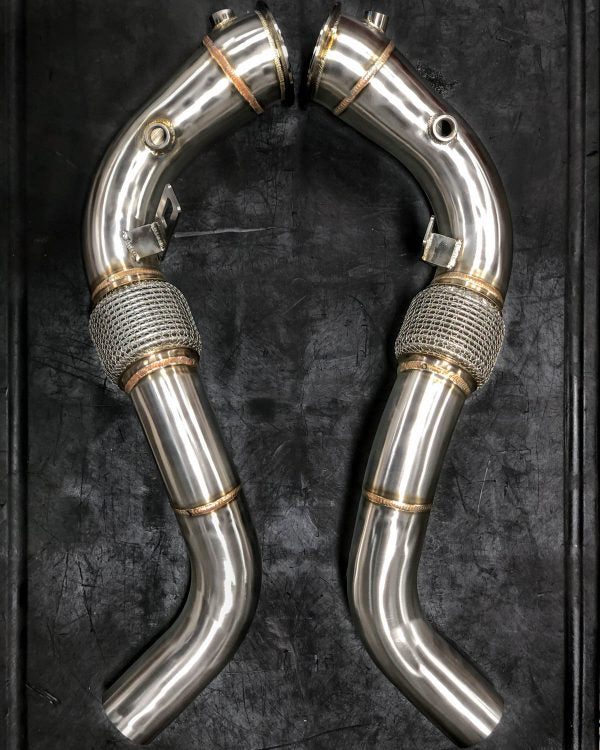 BMW RACE DOWNPIPE SET S63 2015-2019 X5M F85/ X6M F86 4.4L TURBO
