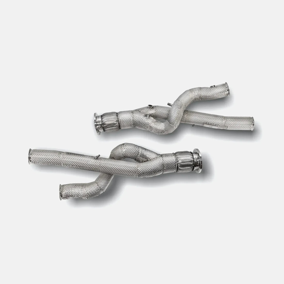 LAMBORGHINI RACE DOWNPIPE SET AVENTADOR LP750-4/SV(2015-2018)/LP700-4(2012-2016)/LP720-4(2013-2018)/SLP740+(2016+) WITH HEAT SHIELD